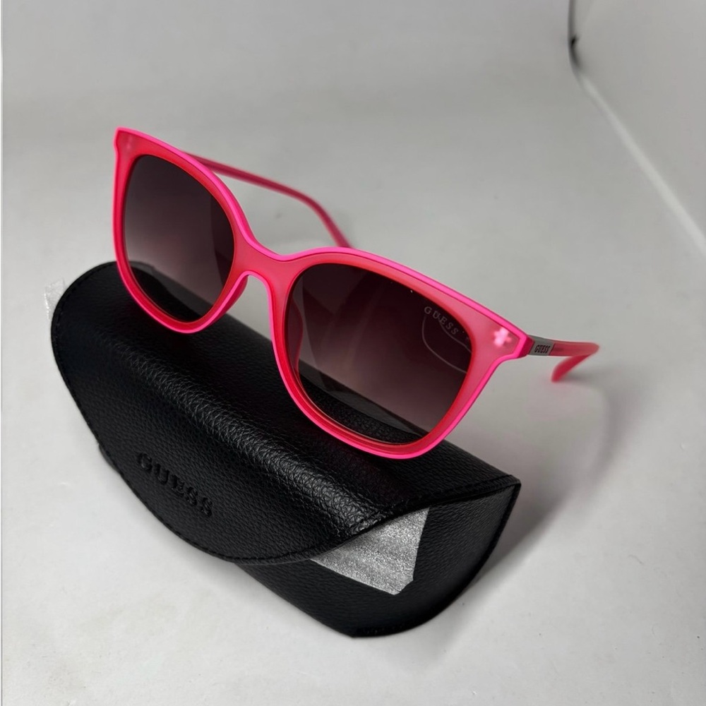 GUESS Neon Pink Sunglasses